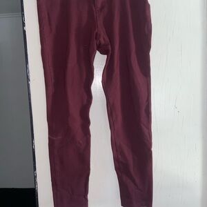 Burgundy Pants